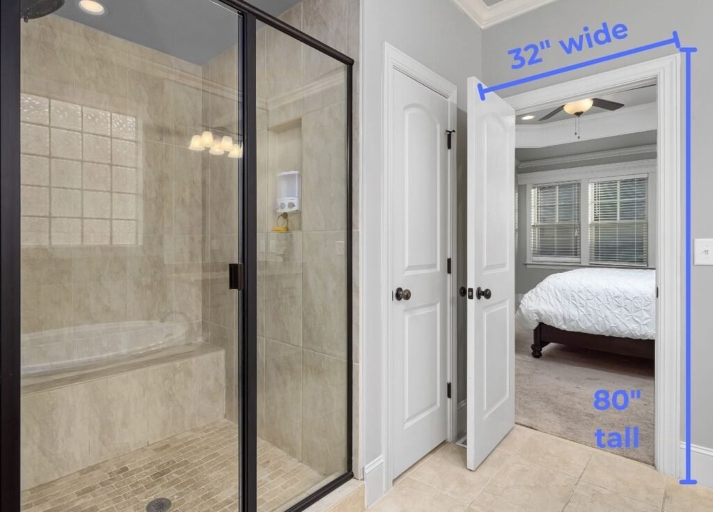 Standard Bathroom Door Width